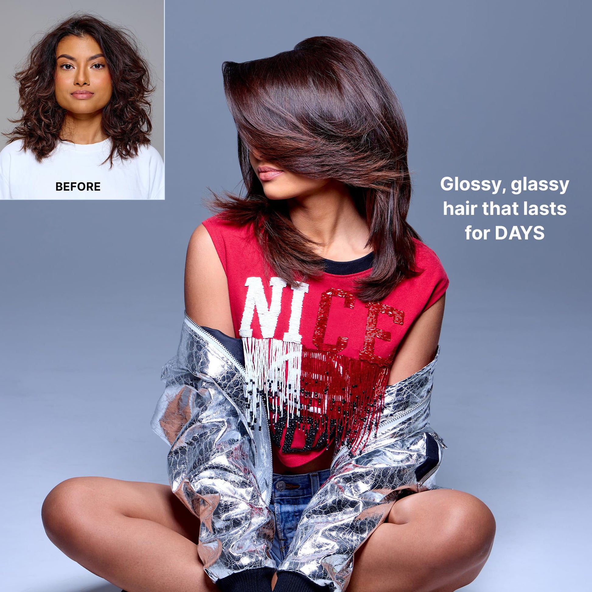 Color Wow Dream Coat hair shield spray bottle for smooth texture styling