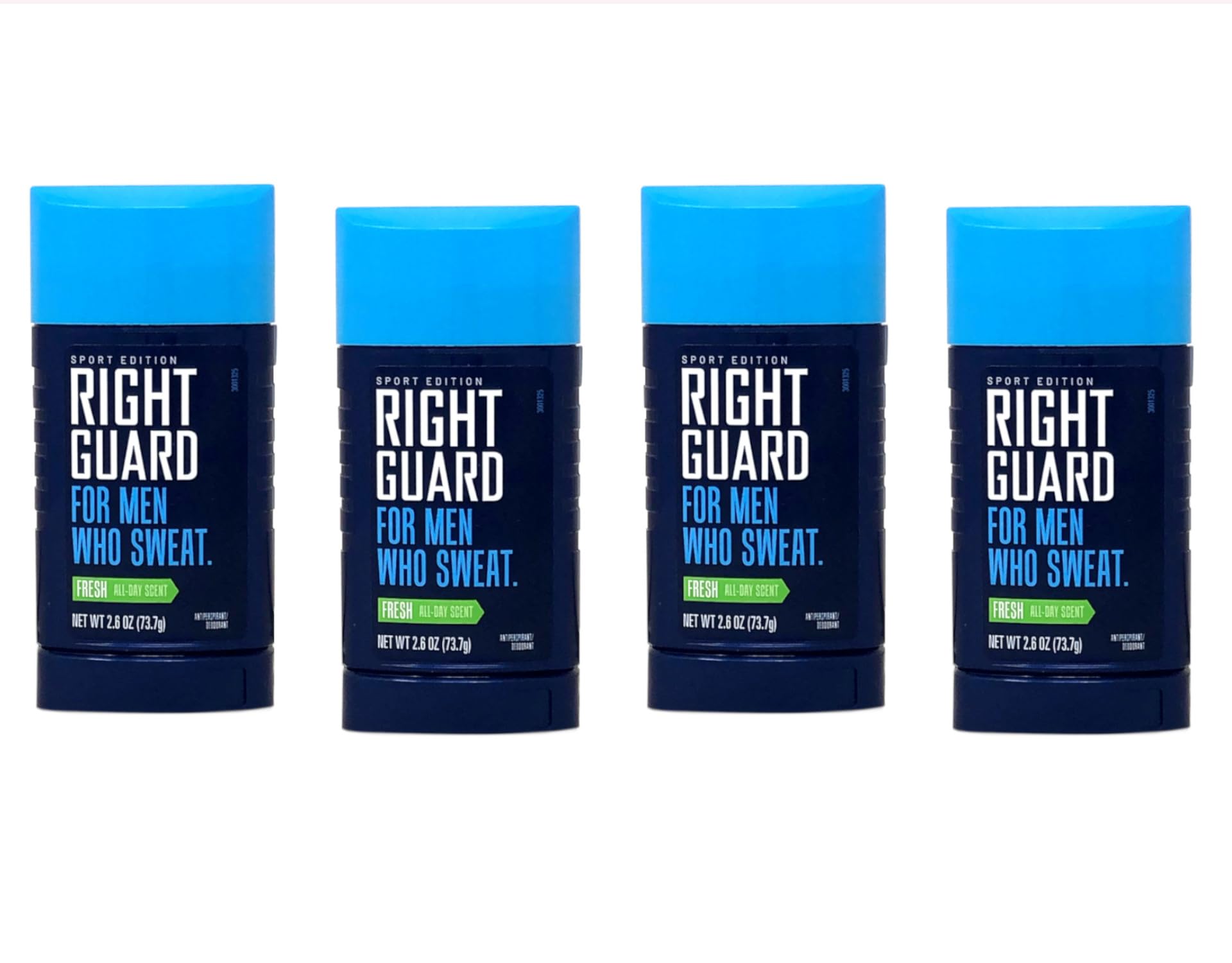 Right Guard Sport Antiperspirant and Deodorant four pack bundle