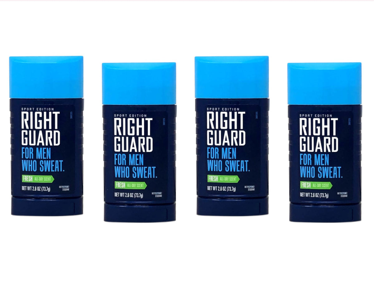 Right Guard Sport Invisible Solid 2.6 Ounce stick angled showcase
