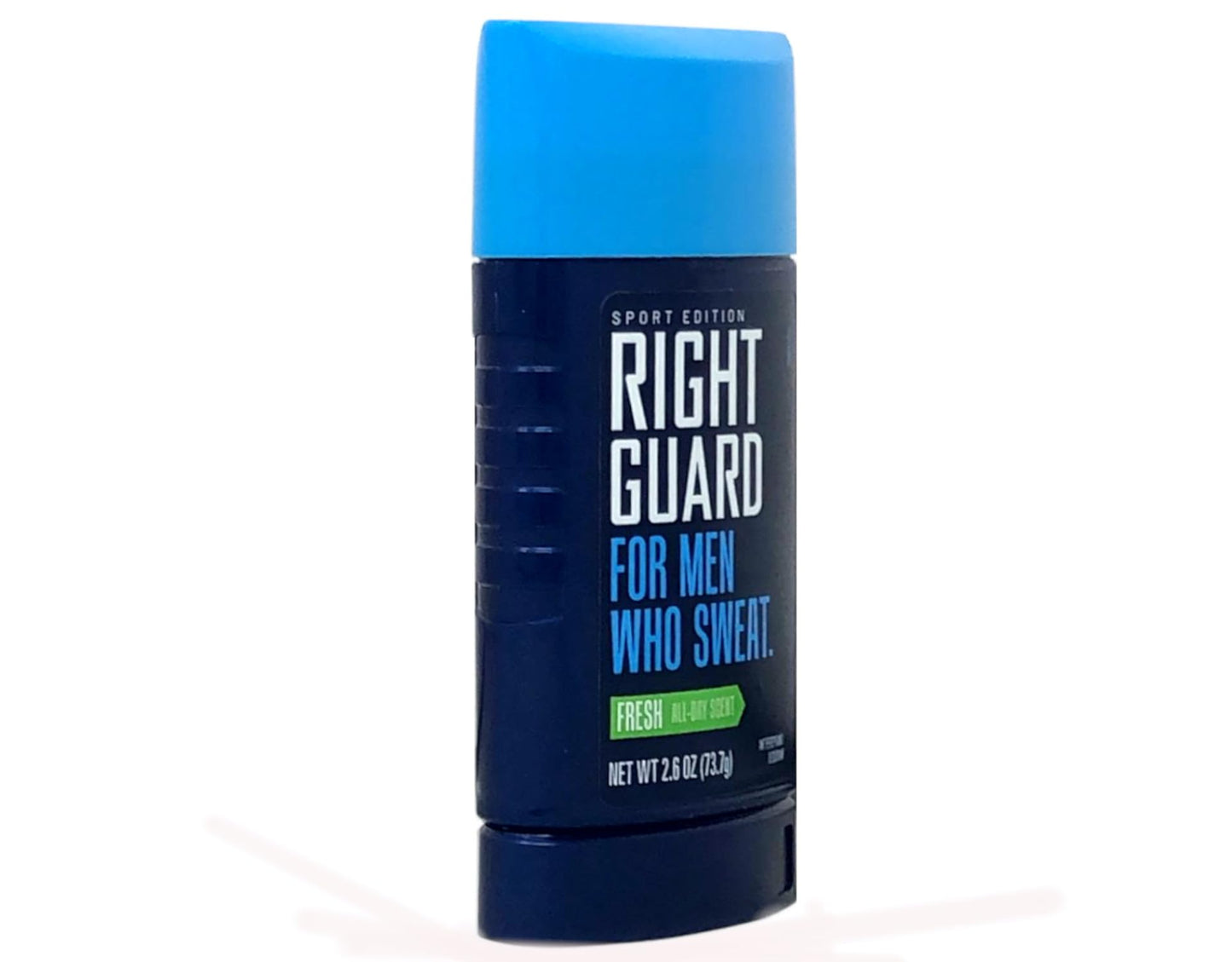Right Guard Sport clear stick underarm sweat protection container
