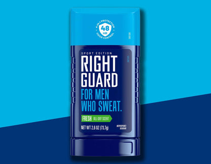 Right Guard Sport imported grooming essential for active men