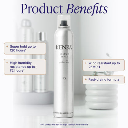 Kenra Volume Spray 10 Ounce super hold hairspray bottle