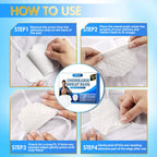Arme hyperhidrosis sweat pads vacuum-sealed pouch