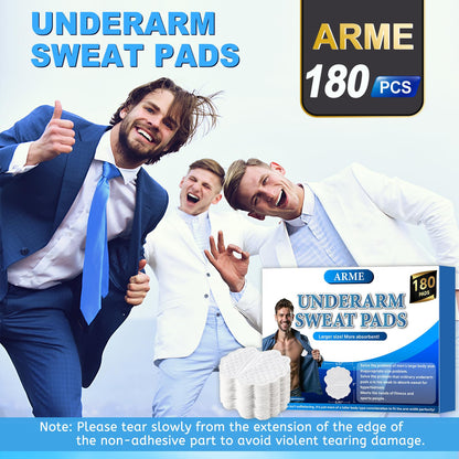 Arme sweat pads non-woven fabric texture detail