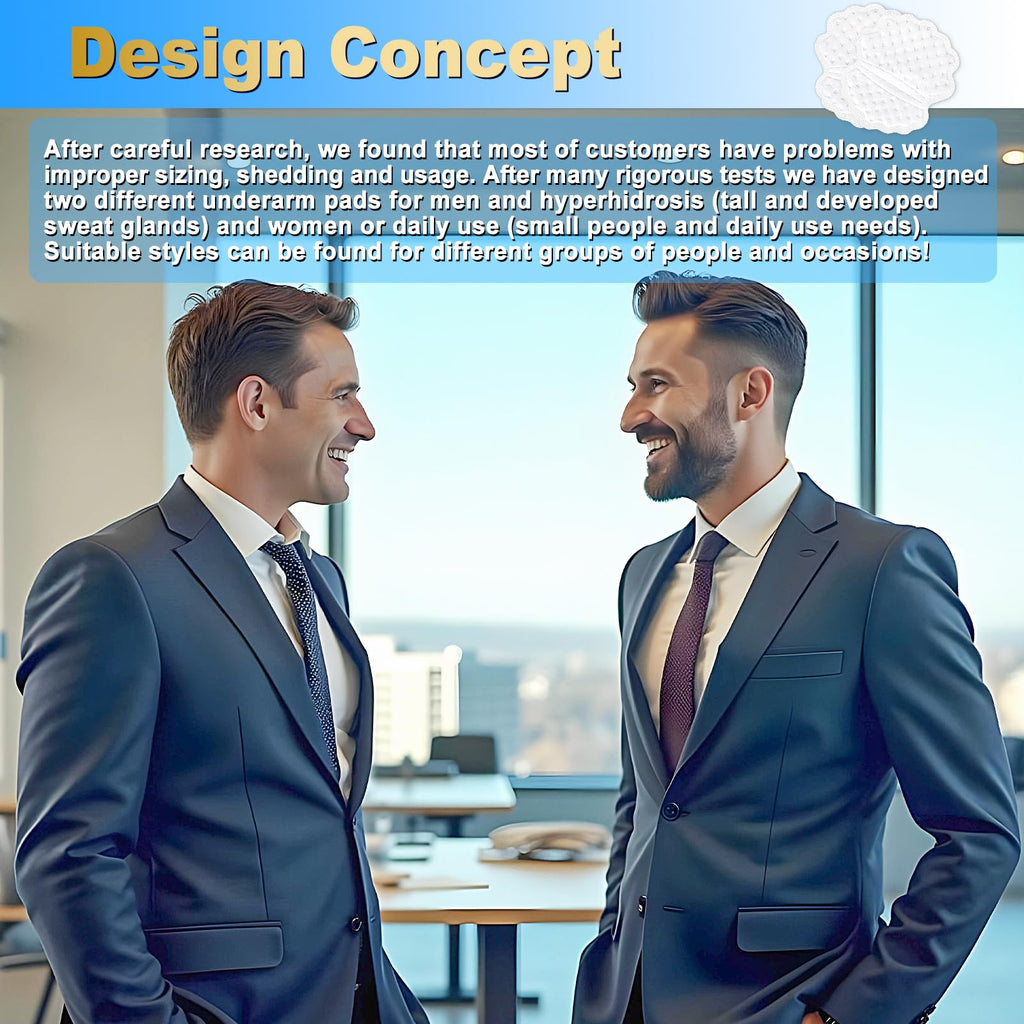 Arme sweat pads lifestyle and application view
