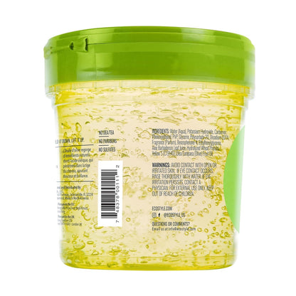 Eco Style alcohol free green hair gel with pure olive oil