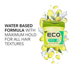 Authentic USA imported Eco Style olive oil hair gel for curl definition