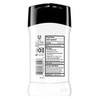 Degree Men antiperspirant deodorant stick label details