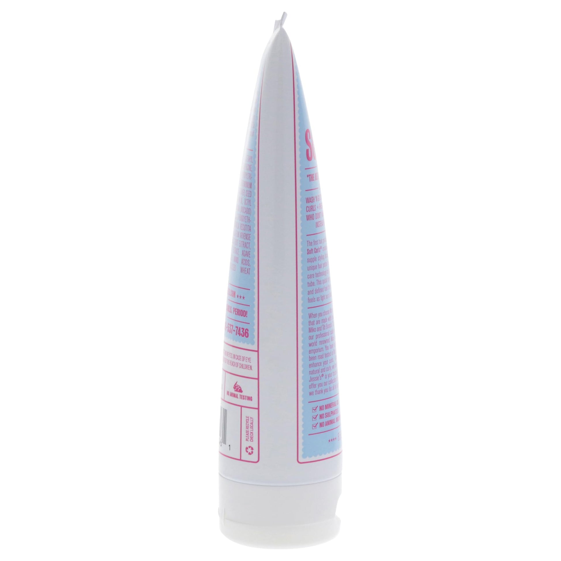 Miss Jessie's premium sulfate free curl defining lotion bottle angle shot for natural curls