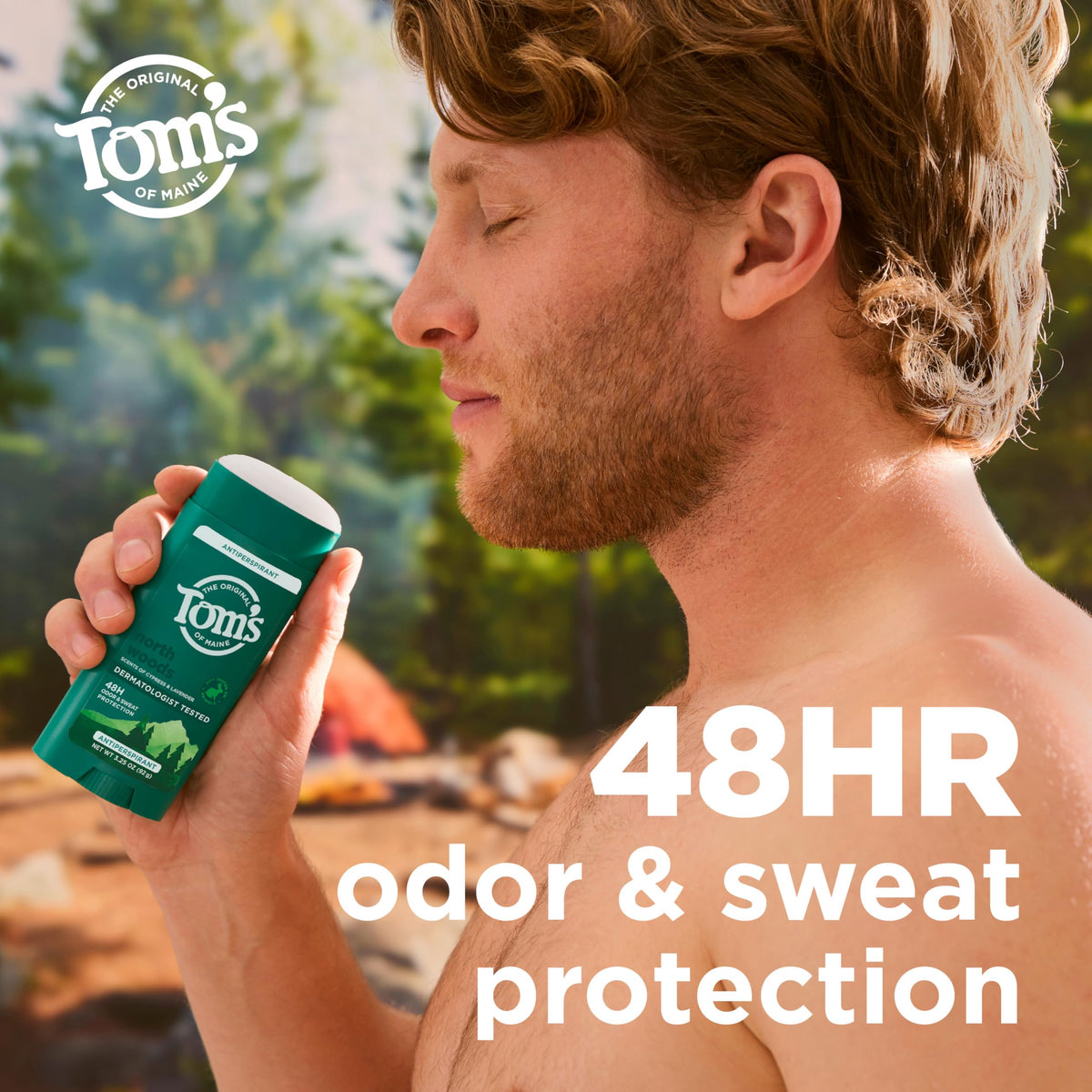 Tom's of Maine North Woods Antiperspirant back label ingredient details
