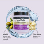 Back label of Aunt Jackie's Curl La La showing ingredients and directions for use