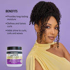 Aunt Jackie's Curl La La 15 Ounce jar styling cream for natural curls and coils