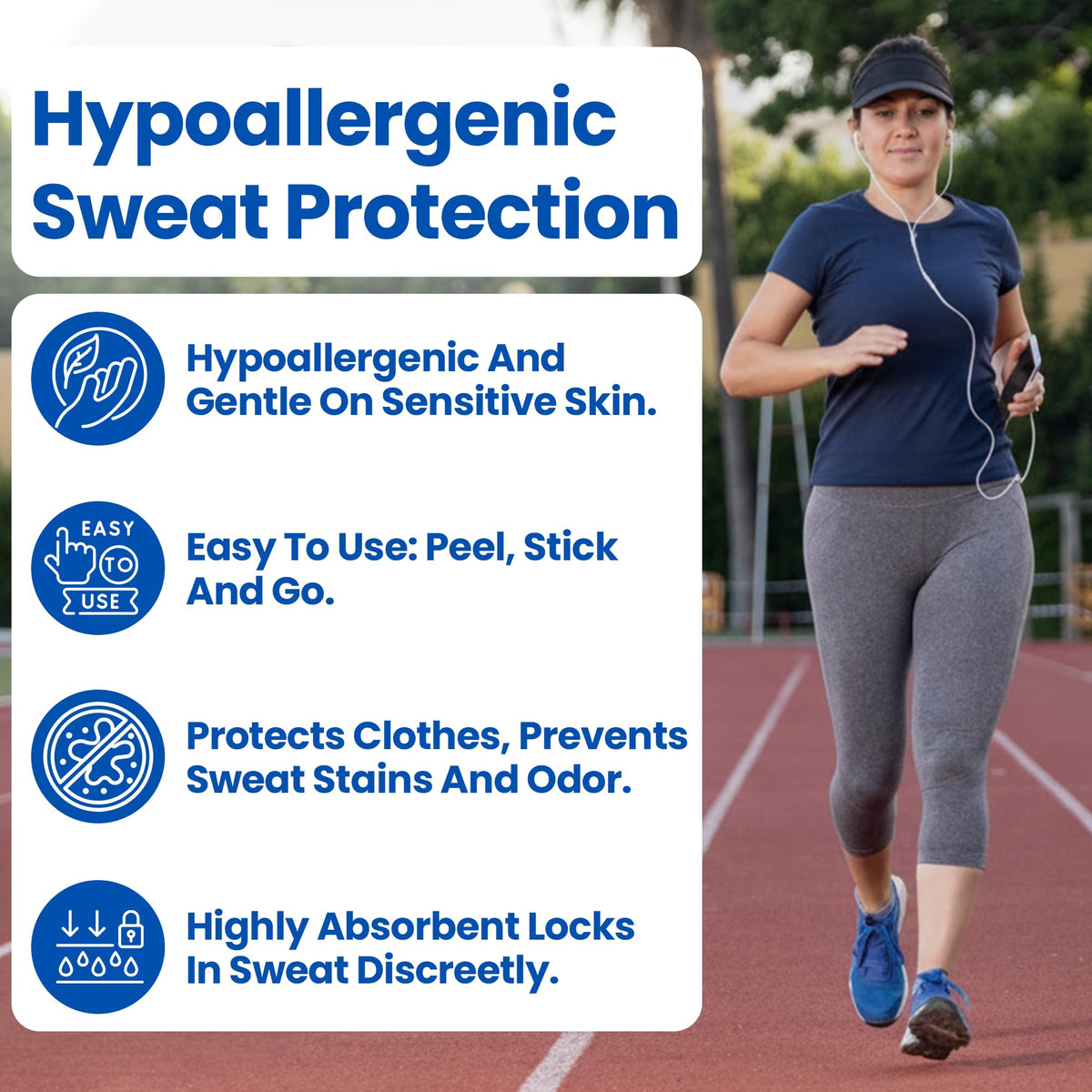 Kleinert's absorbent dress shields package details