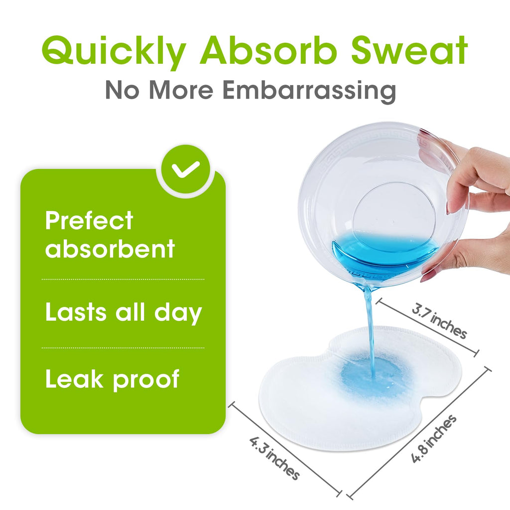 Ottolives armpit sweat shields adhesive backing view