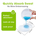 Ottolives armpit sweat shields adhesive backing view