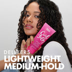 Umberto Giannini medium hold curl jelly for hair definition.