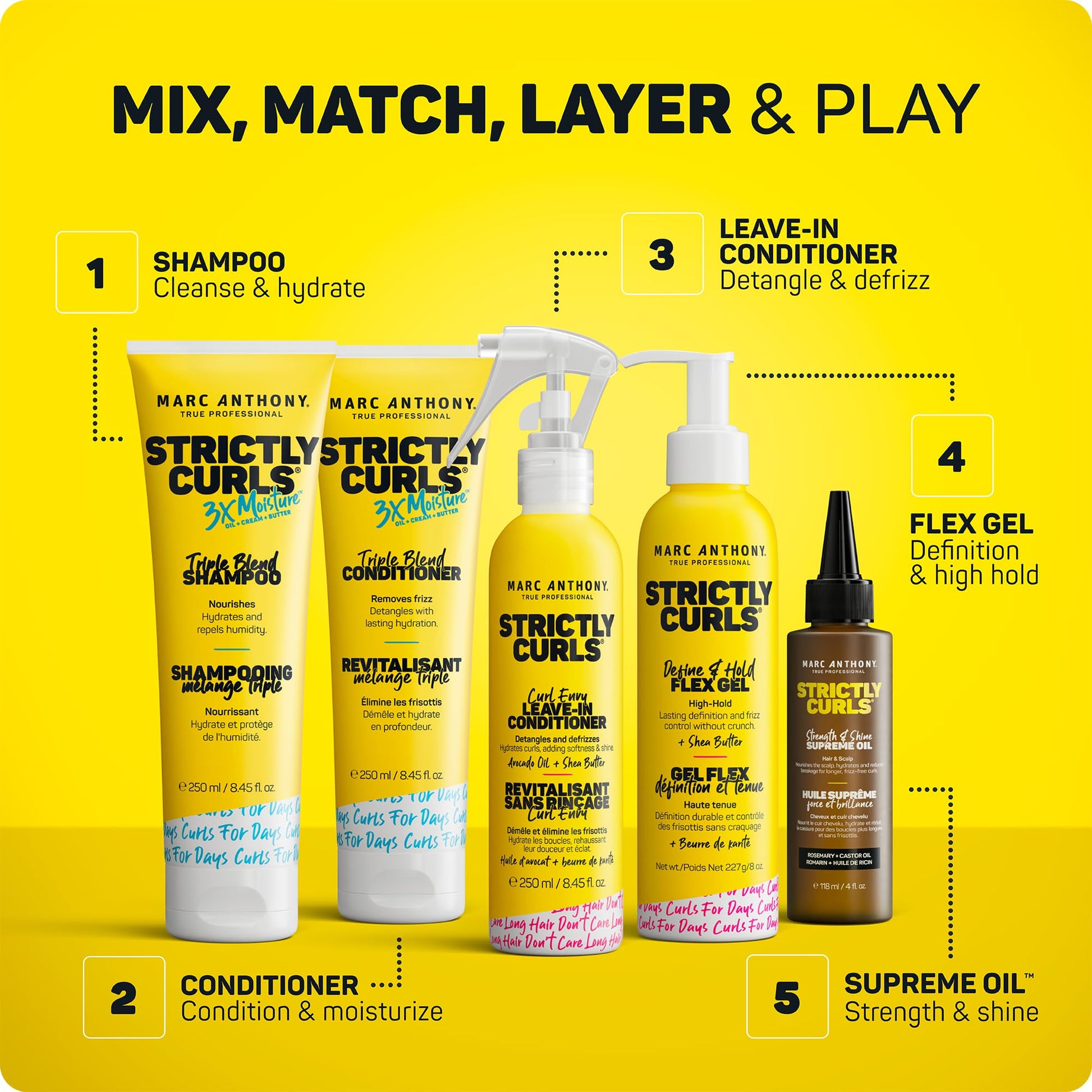 Imported Marc Anthony strictly curls definition gel product shot