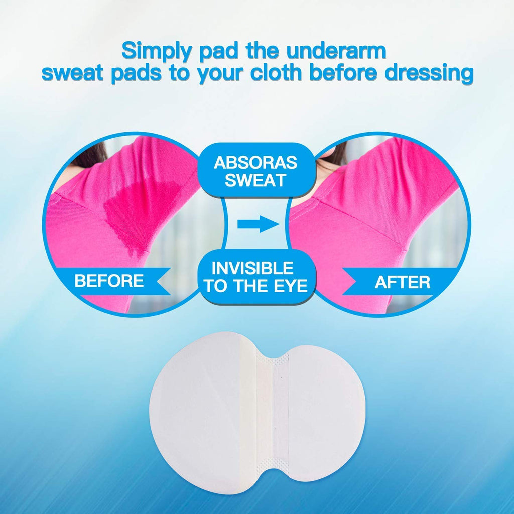 Canagrow sweat pads adhesive backing peel and stick layer