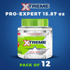 Wetline Xtreme alcohol free hair gel container showing aloe vera infused formulation details.