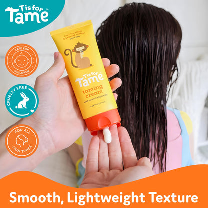 Authentic imported T is for Tame baby hair lotion tube for clean grooming routines