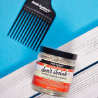 Authentic Aunt Jackie's imported hair styling gel back label showing ingredient information