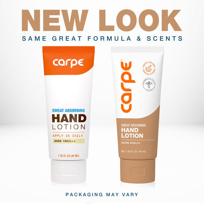 Carpe hand lotion texture and application demonstration