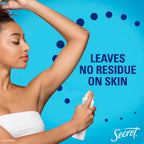 Secret women deodorant spray cans side angle