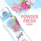 Secret weightless dry spray lifestyle presentation