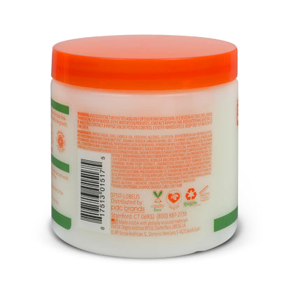 Texture of Cantu argan oil leave in cream for curly hair