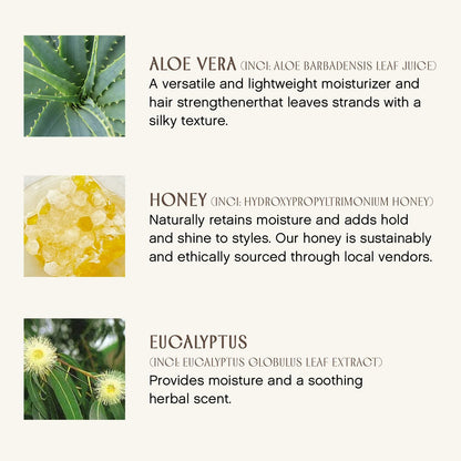 Innersense curly hair routine gel for definition shine and frizz control