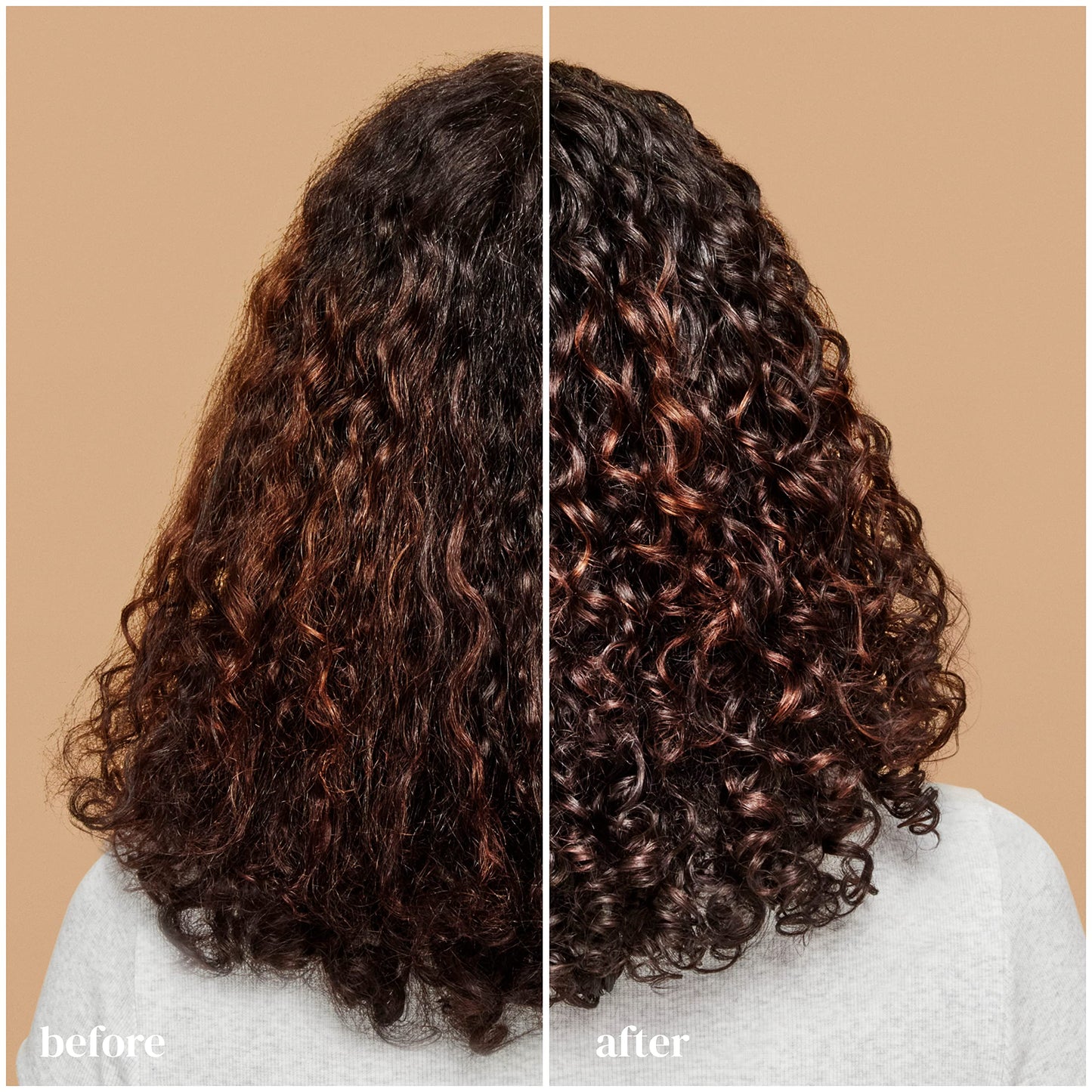 Ouidad flexible hold styling gel for curly hair texture management.