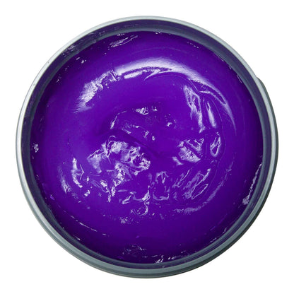 Johnny B. King Mode professional grooming gel jar texture closeup.