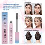 Close up of the mascara style brush on the FUNAN non greasy hair stick.