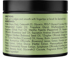 Mielle Organics Rosemary Mint Strengthening Edge Gel held in hand showing size