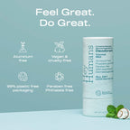 Hey Humans aluminum free deodorant paper tube packaging