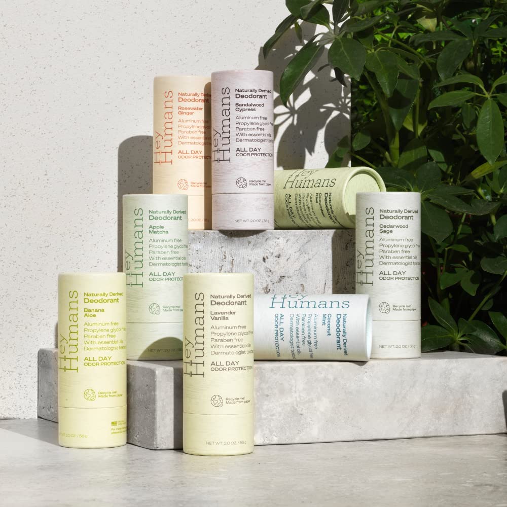Hey Humans eco-friendly personal care product display