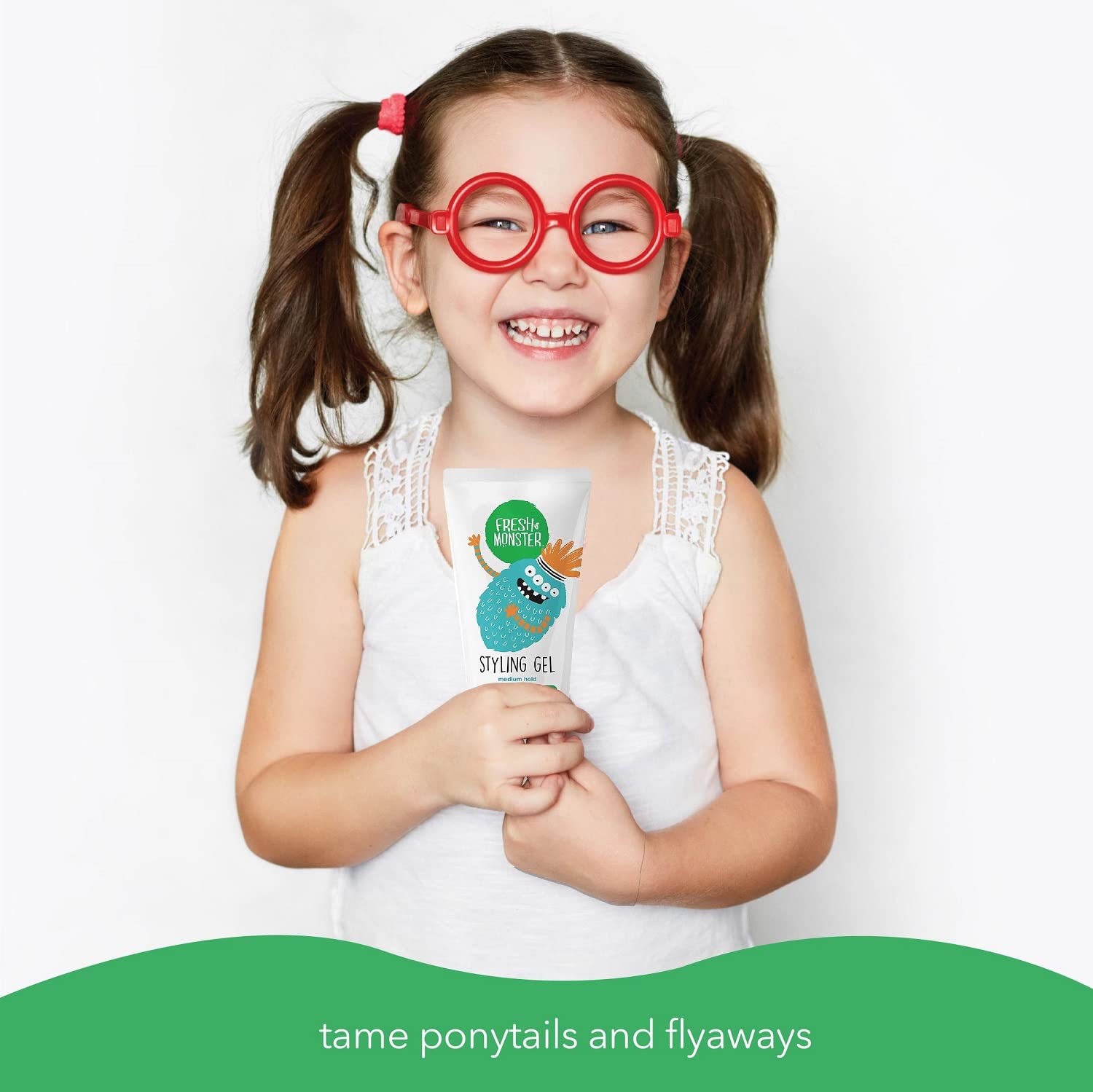 Safe hypoallergenic styling gel for boys and girls