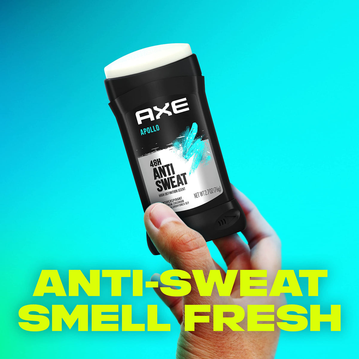 Axe Apollo 2.7 Ounce deodorant multi pack arrangement