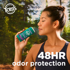 Tom's of Maine aluminum free deodorant stick twist mechanism