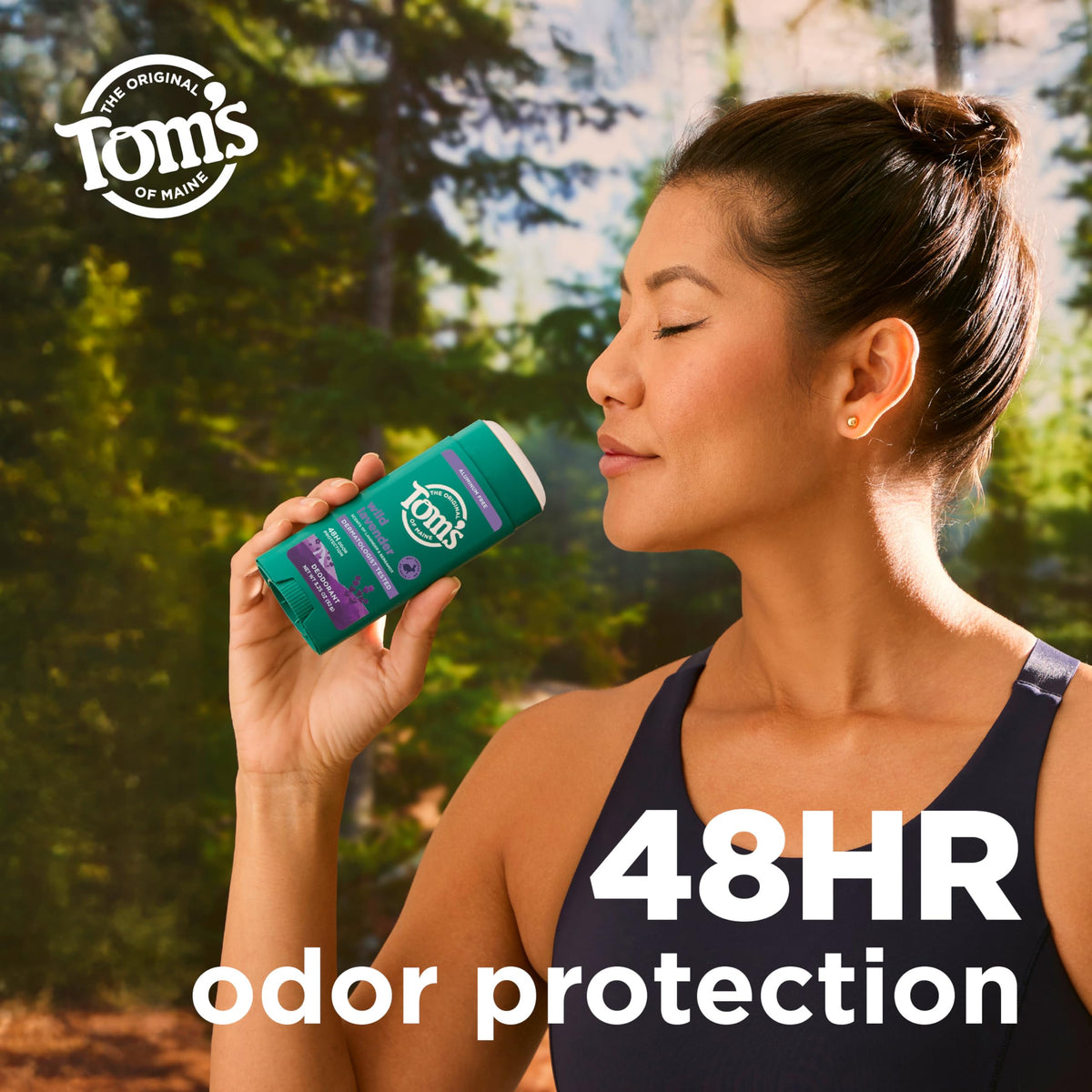 Tom's of Maine aluminum free deodorant stick twist mechanism