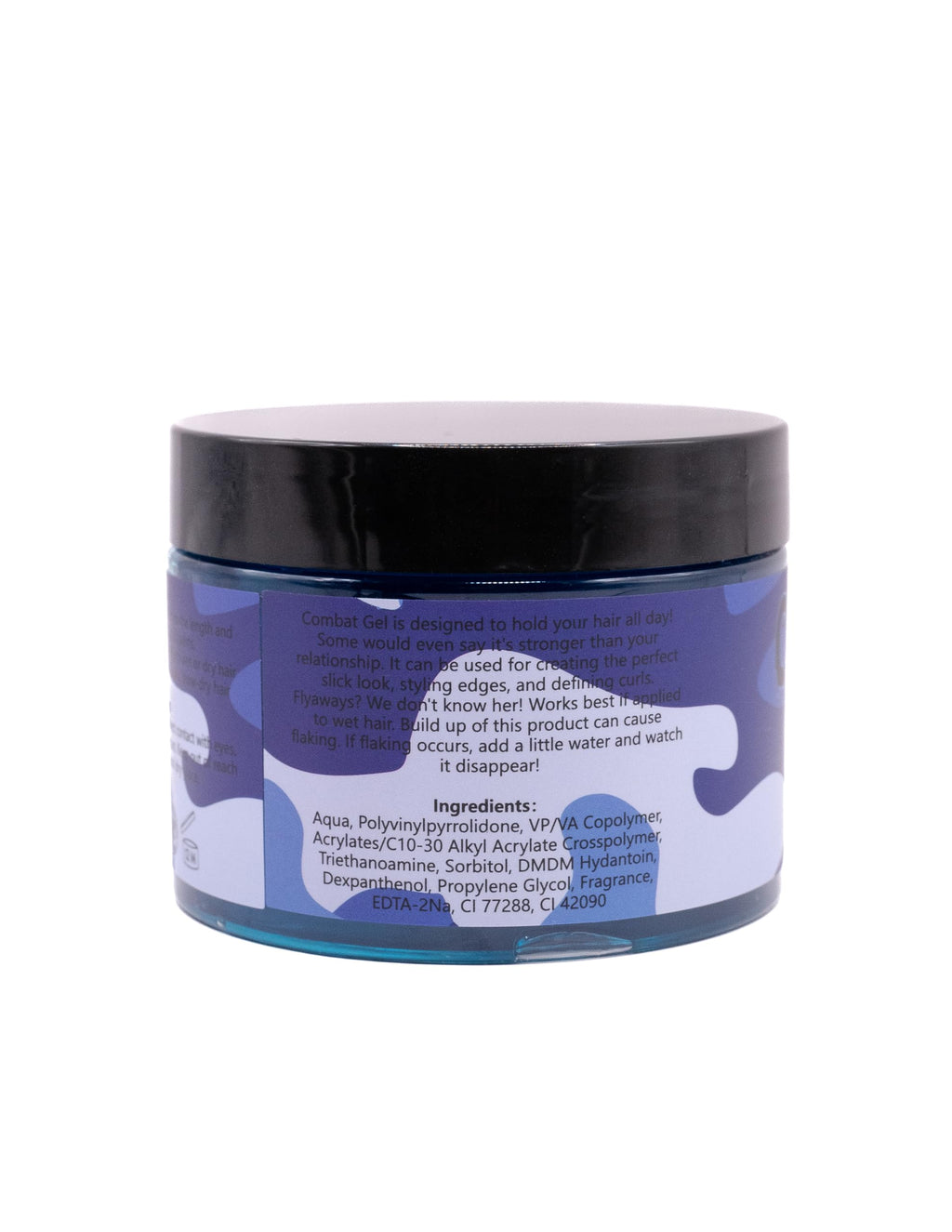 Combat Gel Extreme Hold Hair Gel 500 Milliliters container top view