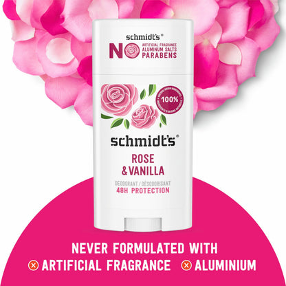 Schmidt's 24-hour odor protection deodorant stick texture
