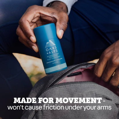 Oars and Alps non toxic vegan deodorant stick close up