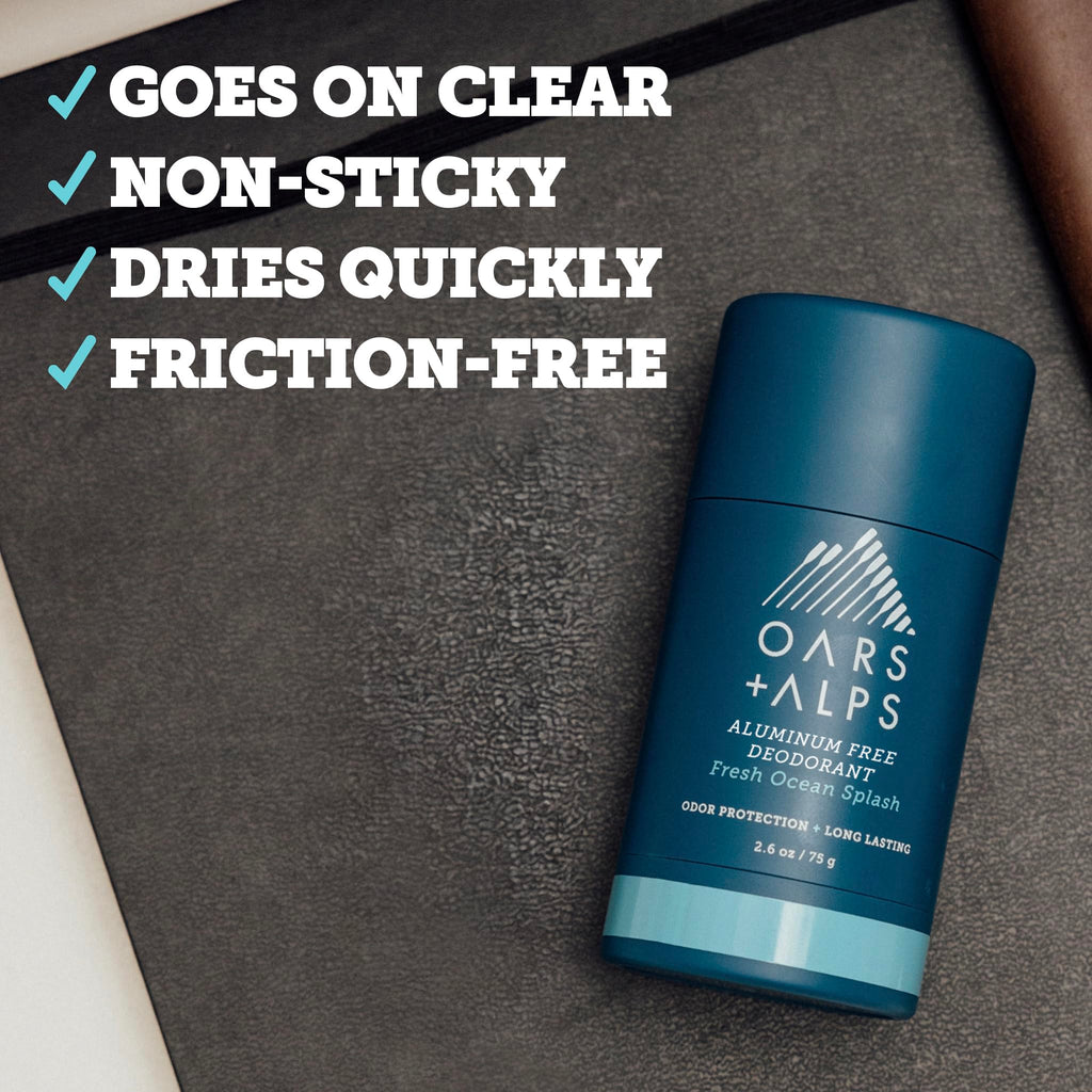 Oars And Alps deodorant travel size angle shot