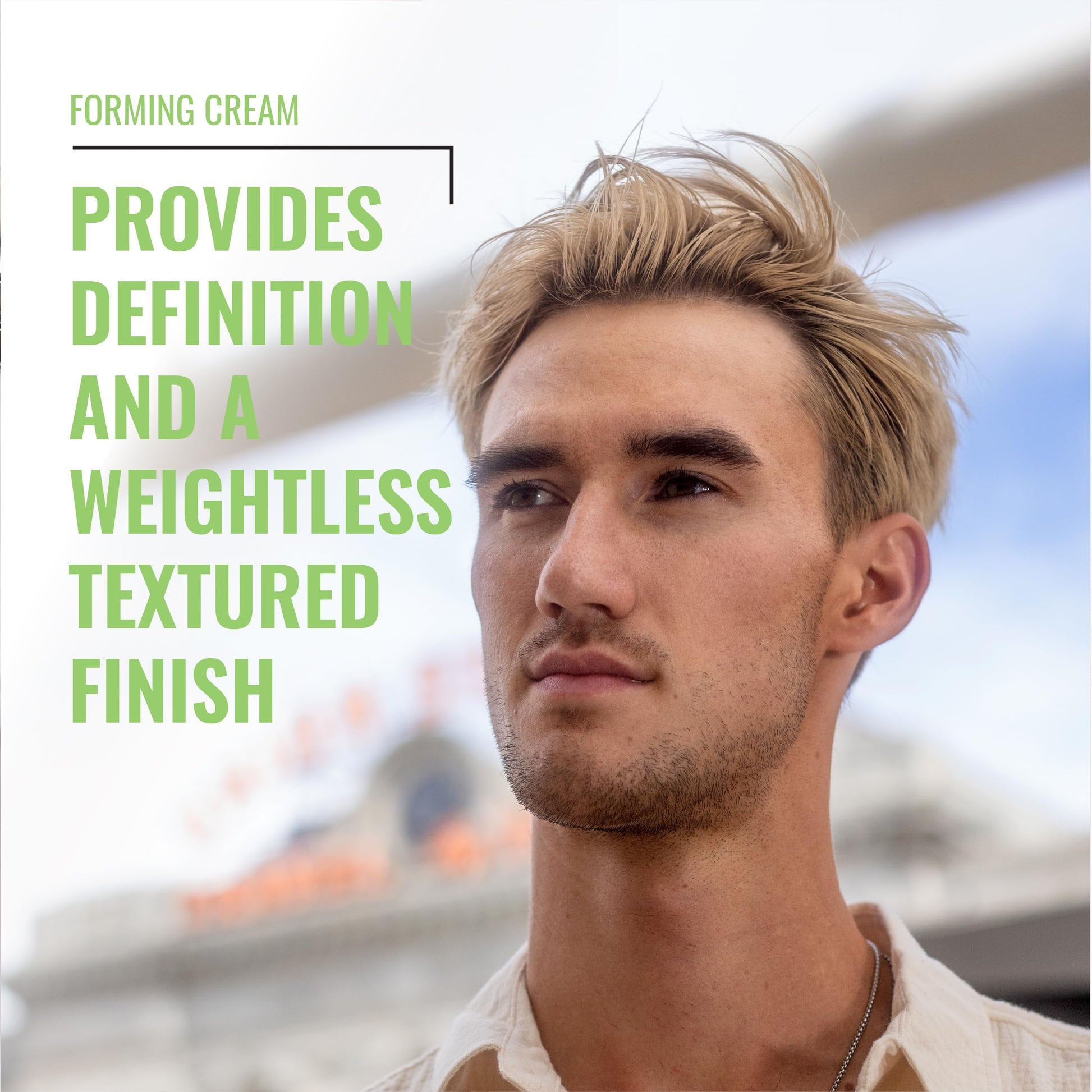 Fix Your Lid medium hold styling cream open jar revealing texture for men's hairstyles