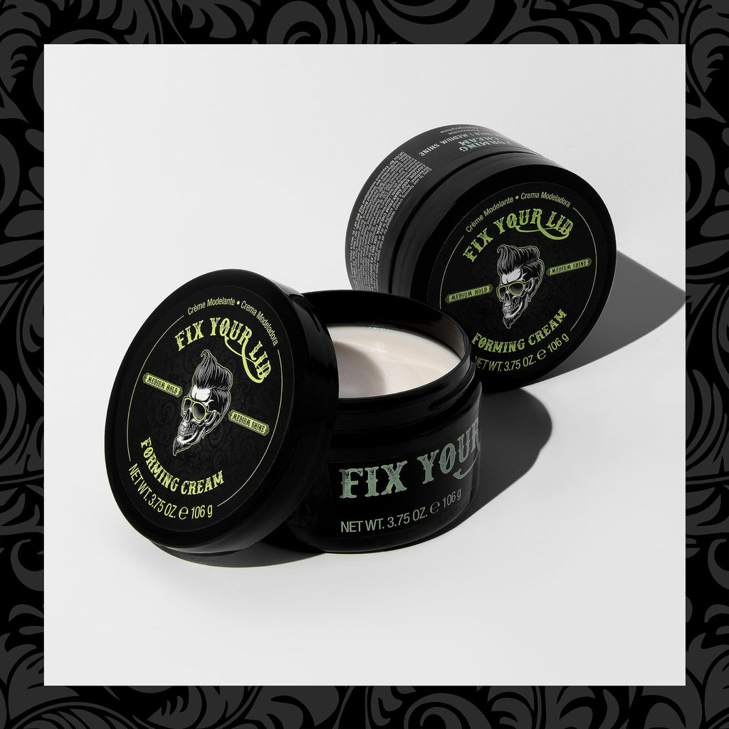 Premium non greasy water based hair cream for men by Fix Your Lid brand