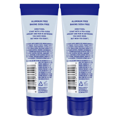 Mando Pro Sport Invisible Cream packaging showing 72 hour odor control