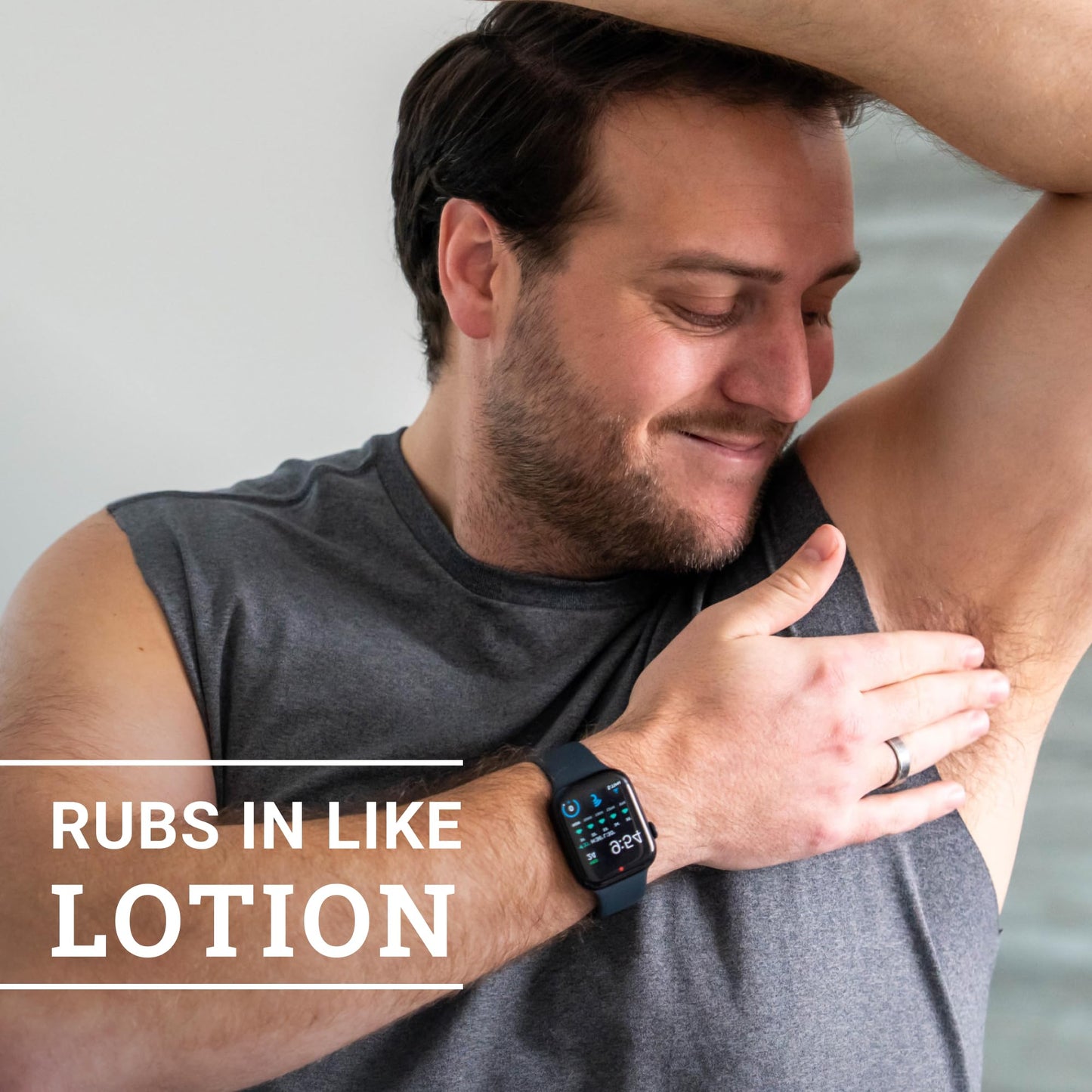 Mando whole body deodorant lifestyle shot for men