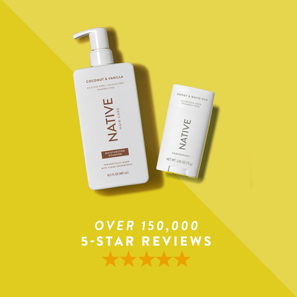 Native vegan and cruelty free deodorant container