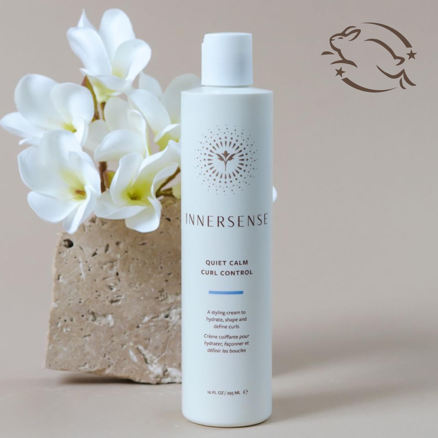 Innersense clean haircare Quiet Calm styling lotion for natural textured hair